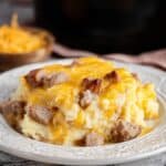 Slow Cooker Cheesy Kielbasa Hashbrown Casserole Recipe