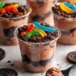 Oreo Dirt Cake Cups (Dirt Pudding) Recipe