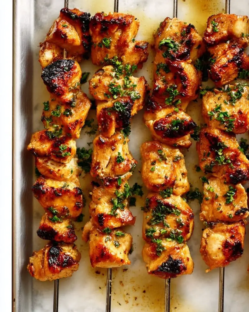The Juiciest Grilled Chicken Kabobs Recipe
