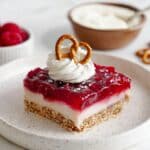 Raspberry Pretzel Salad Recipe