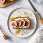 Fig and Goat Cheese Toast Recipe