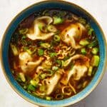 Gyoza Soup (Japanese Dumpling Soup) Recipe