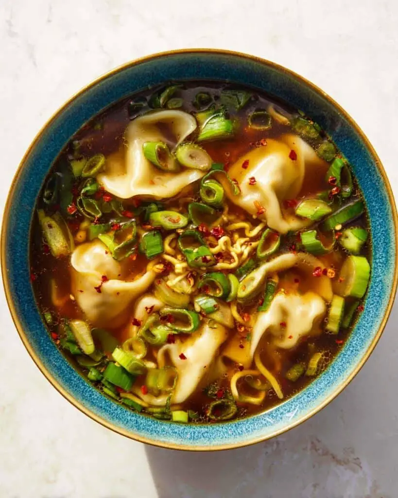 Gyoza Soup (Japanese Dumpling Soup) Recipe