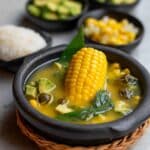 Vegetarian Ajiaco (Colombian Potato Corn Soup) Recipe