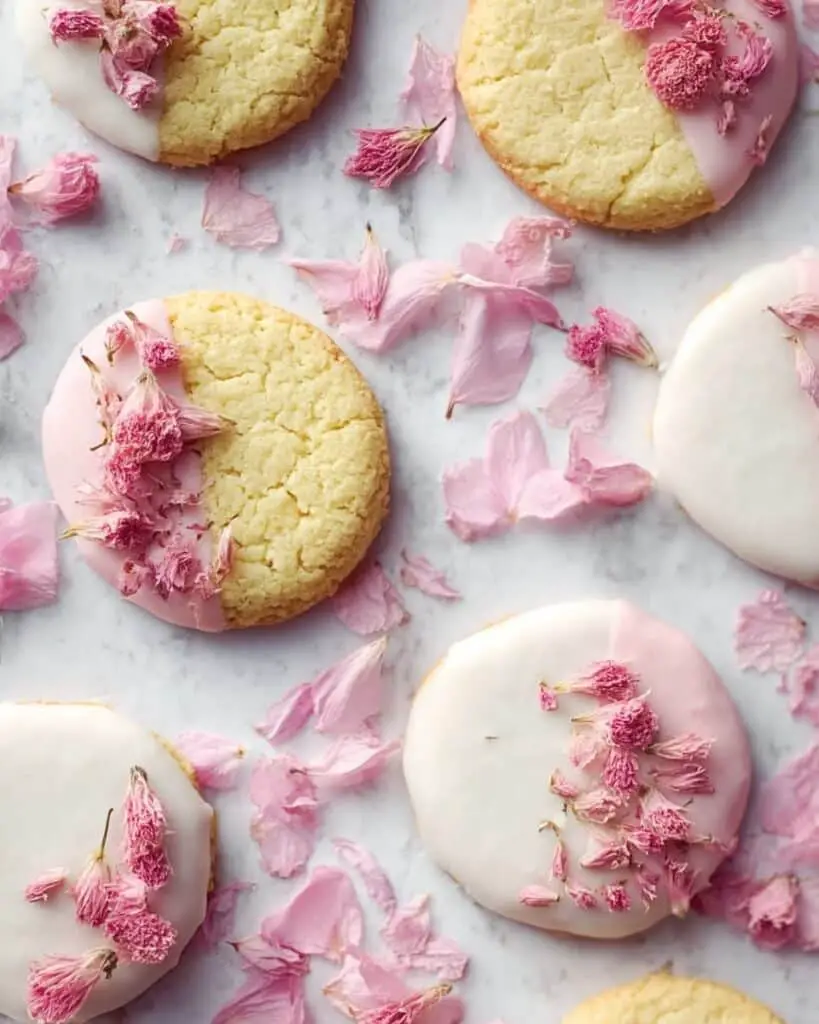 Sakura Cherry Blossom Cookies Recipe