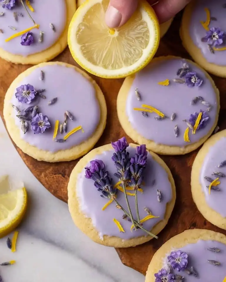 Lemon Lavender Cookies Recipe
