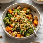 Thai-Inspired Chicken Sweet Potato Peanut Bowl Recipe