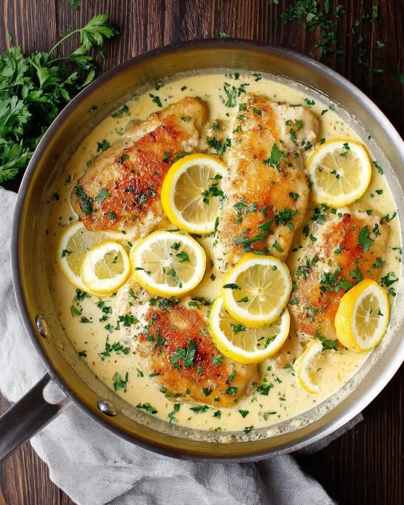 Lemon Parmesan Chicken Recipe