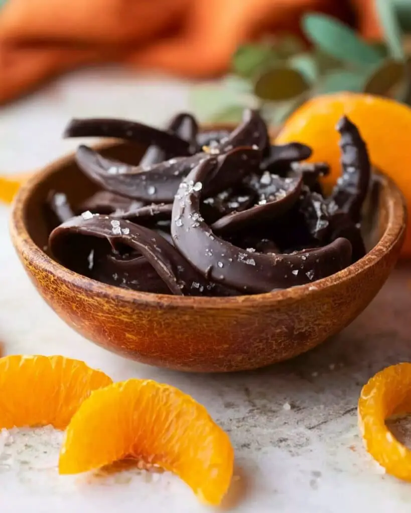 Chocolate Covered Orange Peels Recipe