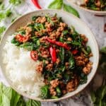 Thai Basil Chicken (Gai Pad Krapow) Recipe