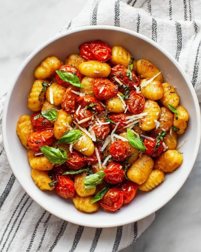 Sheet Pan Cherry Tomato Gnocchi Recipe