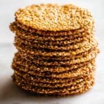 Sesame Snaps with Dark Chocolate Recipe