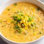 Easy Vegan Corn Chowder Recipe