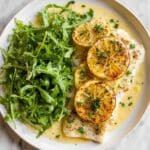 Baked Lemon Fish with Garlic Butter Recipe