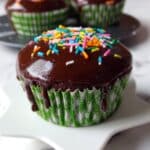 Eggless Chocolate Cupcakes Recipe