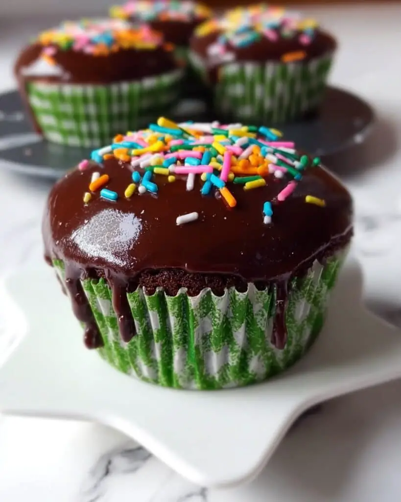 Eggless Chocolate Cupcakes Recipe