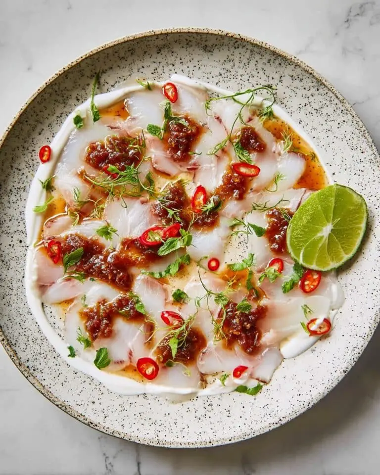 Kingfish Ceviche with Nahm Jim Dressing Recipe