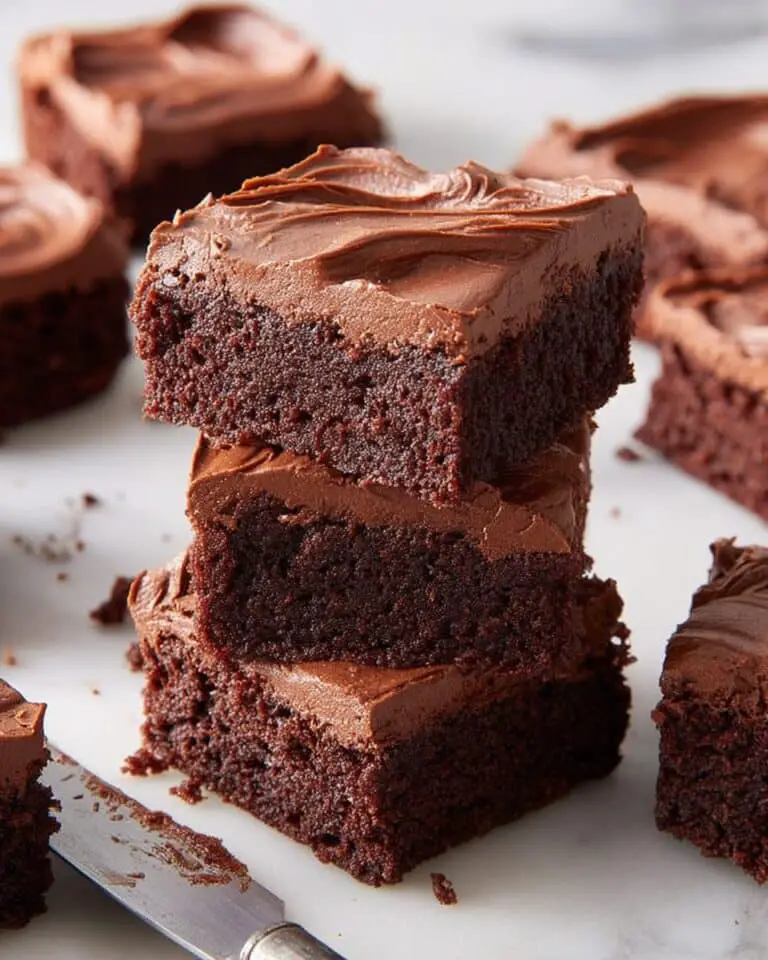 Frosted Brownies Recipe