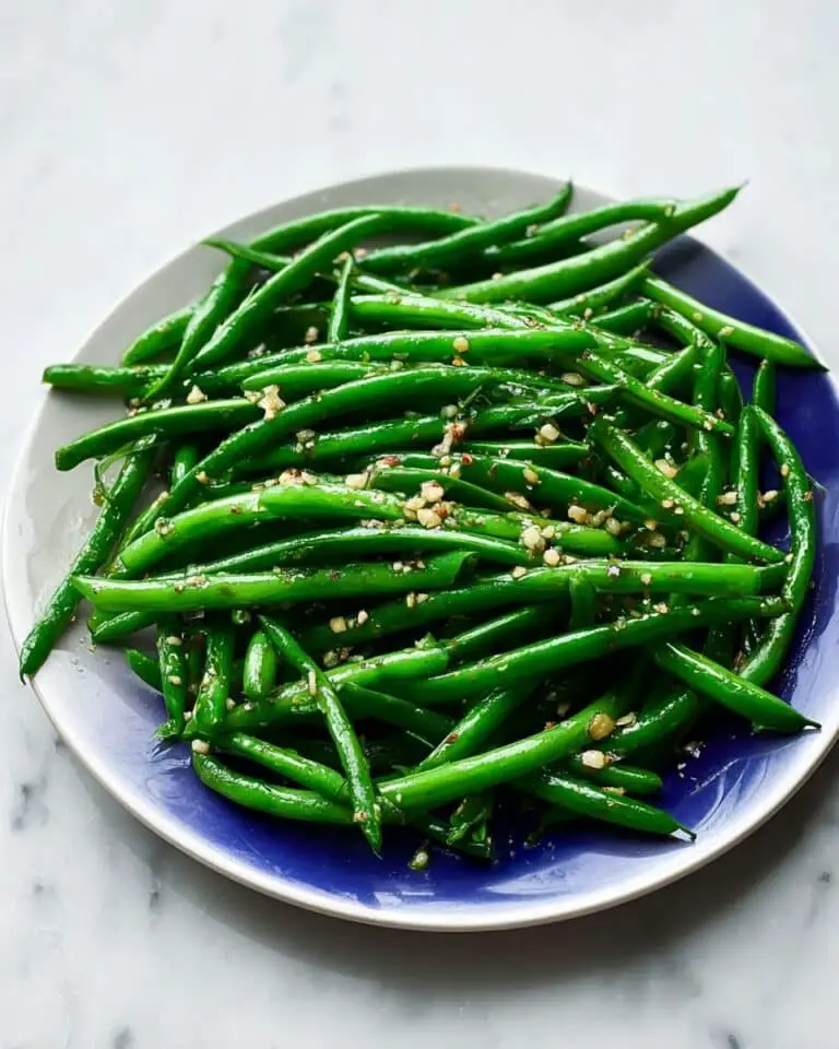 Sautéed Green Beans with Garlic Recipe