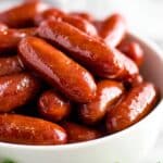Sweet and Savory Little Smokies in Crockpot Recipe