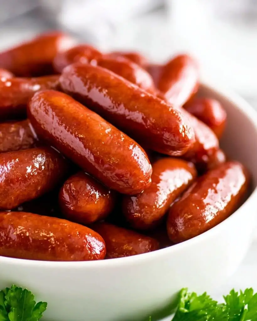 Sweet and Savory Little Smokies in Crockpot Recipe