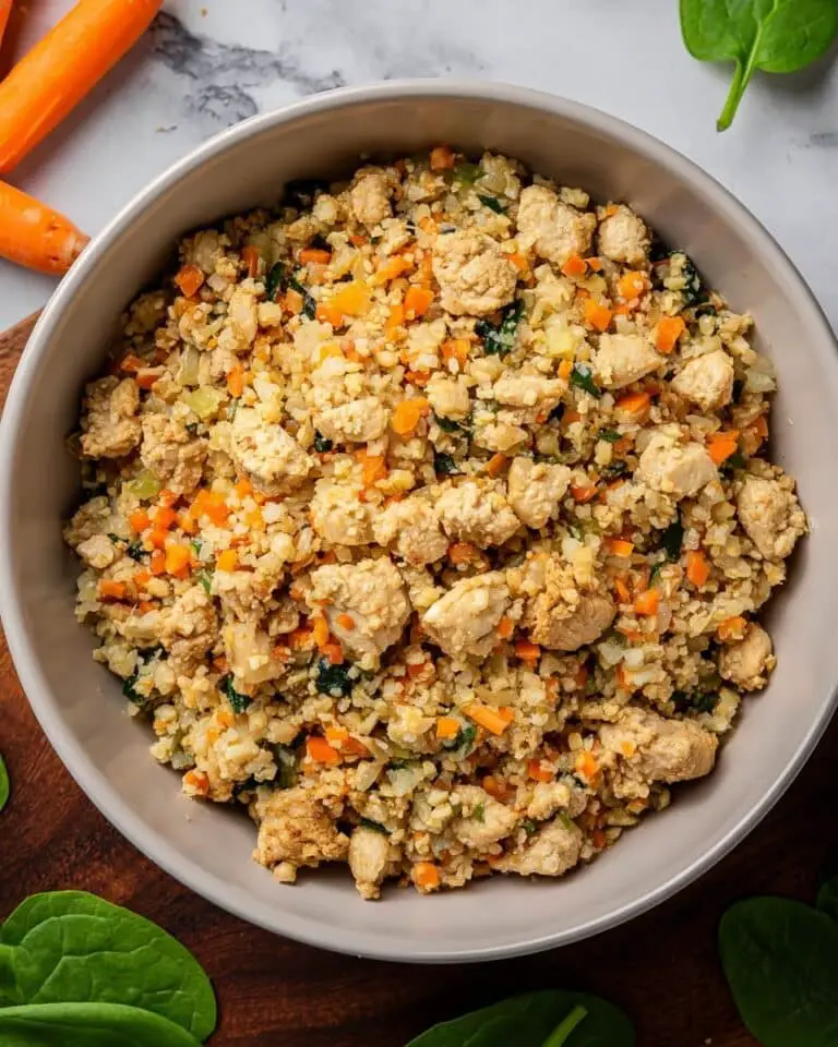 Homemade Turkey and Rice Dog Food Recipe