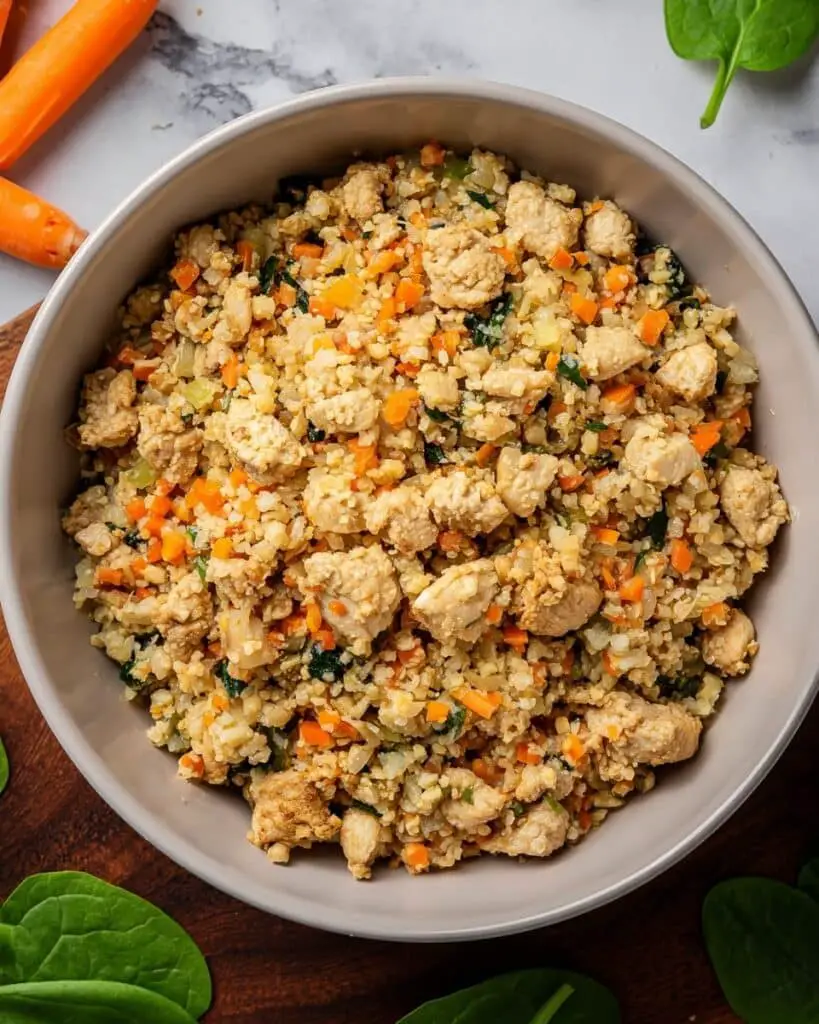 Homemade Turkey and Rice Dog Food Recipe