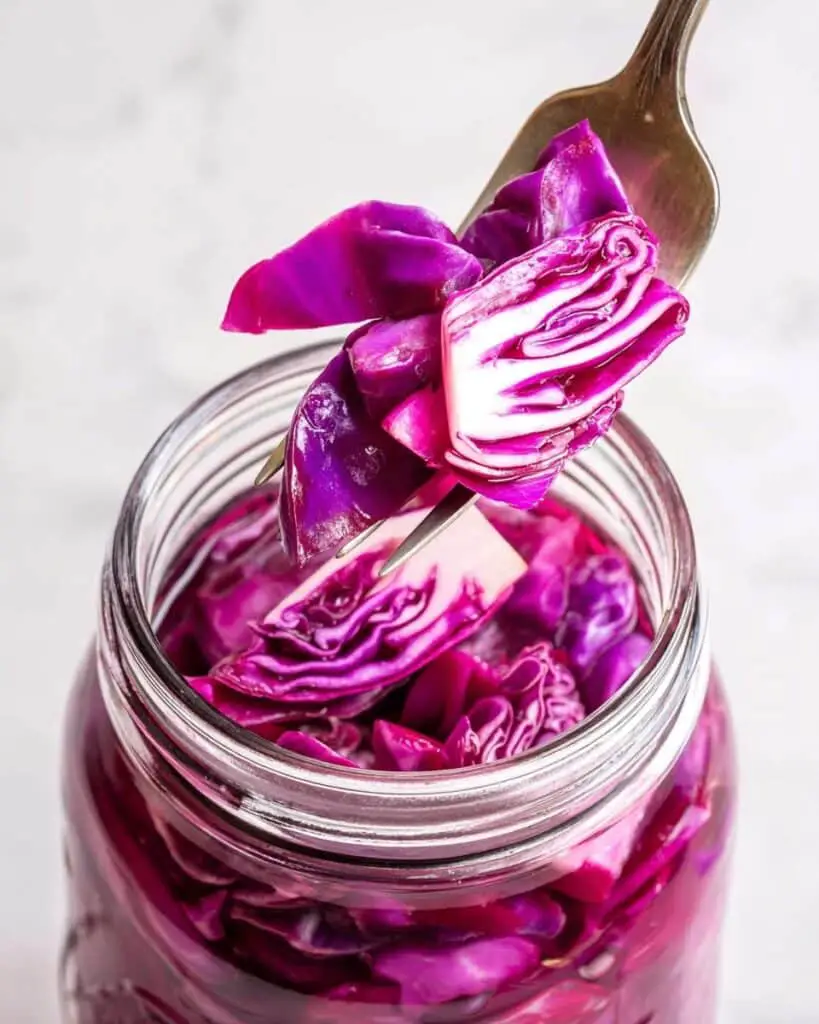Red Cabbage Sauerkraut (Fermented Red Cabbage) Recipe