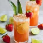 Pineapple Strawberry Agua Fresca Recipe