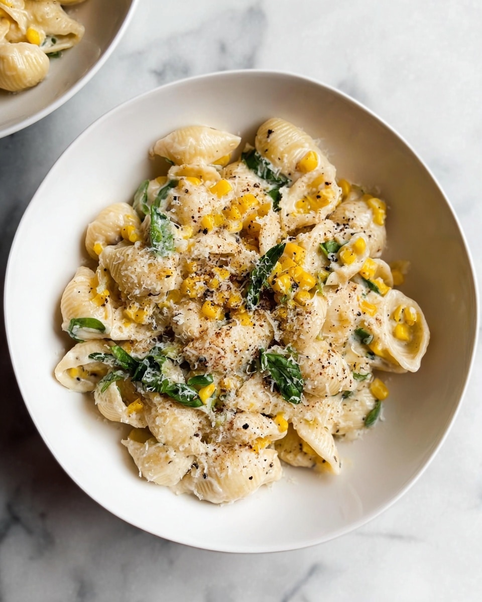 Creamy Corn Pasta Recipe
