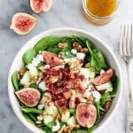 Spinach Prosciutto Honeydew Fig Salad Recipe