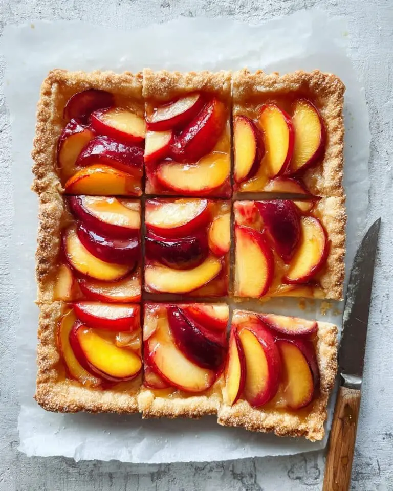Easy Summer Stone Fruit Tart Recipe