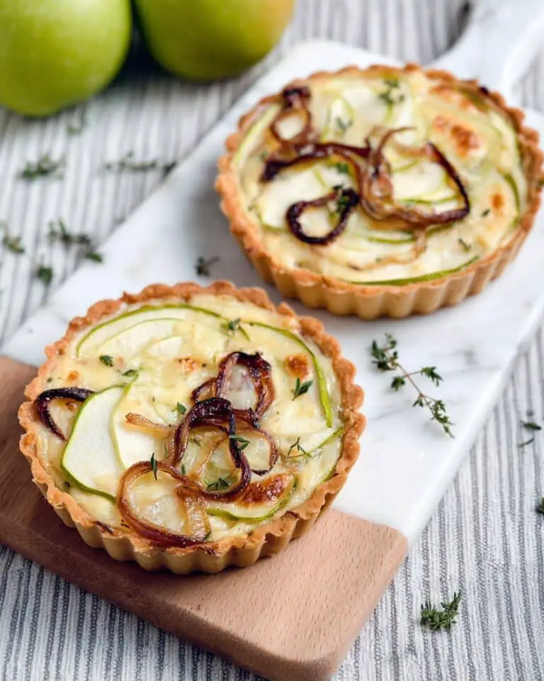 Savory Apple Thyme Tart Recipe