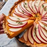 Savory Apple, Cheddar, and Onion Tart Recipe