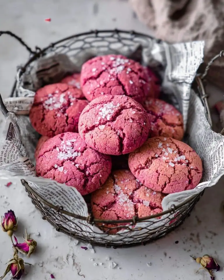 Rose & Beet Pink Cookies (Healthy & Easy to Make) Recipe