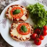 Vegan Sesame Bagel Pizza Recipe