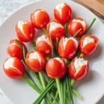 Tulip Tomatoes (Stuffed Cherry Tomato Appetizer) Recipe