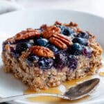 Baked Blueberry Oatmeal Recipe