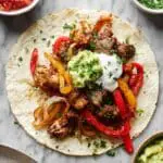 Chicken, Steak, or Shrimp Fajitas Recipe