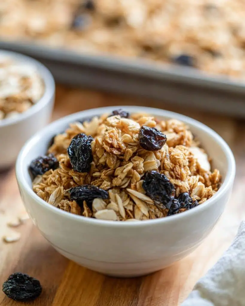 Homemade Granola with Dried Cherries and Coconut Recipe