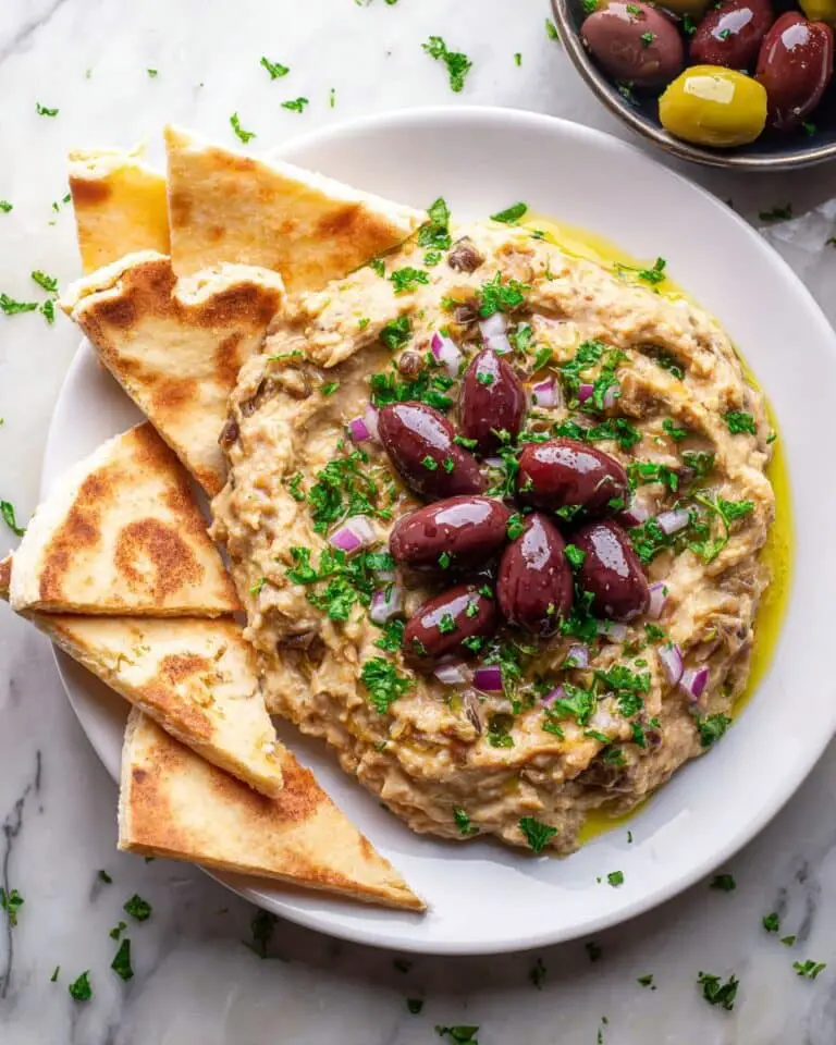 Greek Eggplant Dip (Melitzanosalata) Recipe