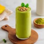 Creamy Matcha Banana Mango Smoothie Recipe