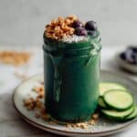 Super Green Spirulina Smoothie (5 Ingredients!) Recipe