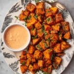Crispy Air Fryer Sweet Potato Cubes Recipe