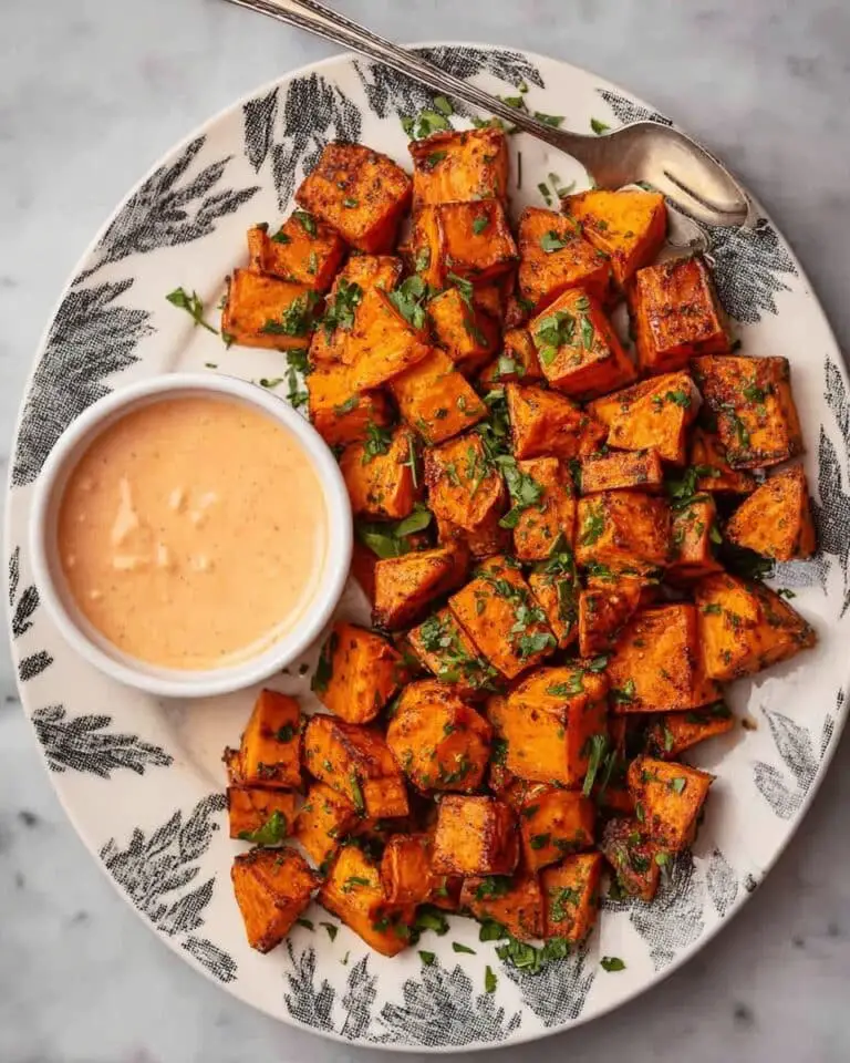 Crispy Air Fryer Sweet Potato Cubes Recipe