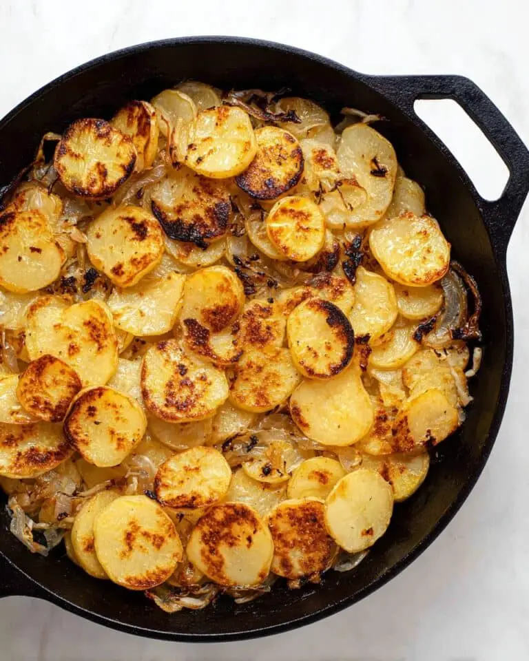 Skillet Potatoes (Pan Fried Potatoes) Recipe