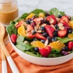 Strawberry Spinach Salad with Poppy Seed Dressing Recipe