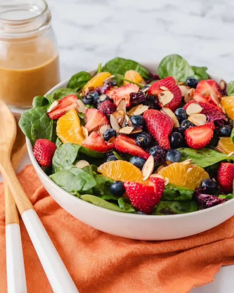 Strawberry Spinach Salad with Poppy Seed Dressing Recipe