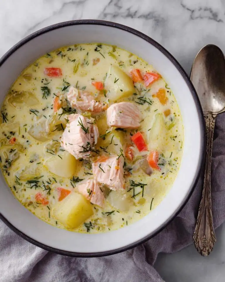 Traditional Finnish Salmon Soup (Lohikeitto) Recipe