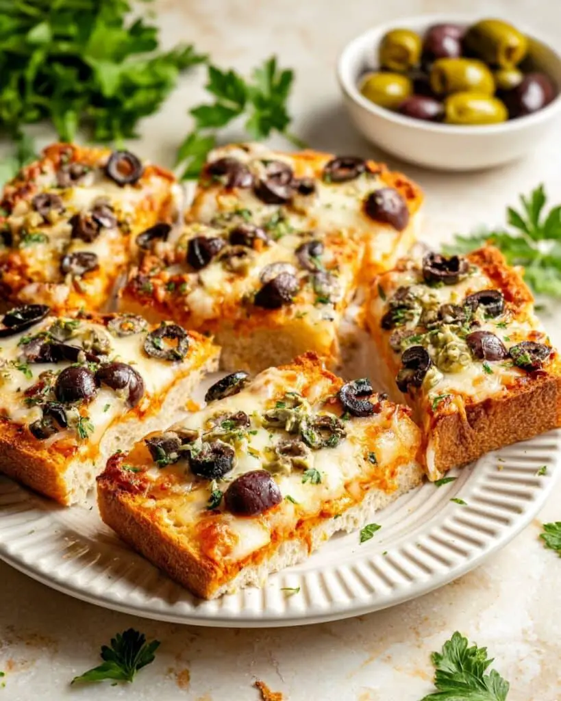 Matt’s Olive Cheese Bread Recipe